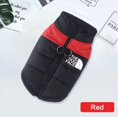 Inspire Picks Winter Dog Hoodie Sports Coat Warm Autumn And Winter Pet Clothing For Large Dogs red 3xl