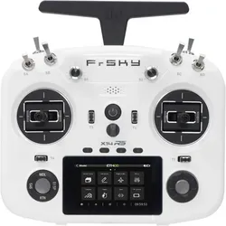 FrSky X14RS Sender 2,4Ghz White Porcelain mit Akku, ohne Ständerhalter, mit EVA-Bag