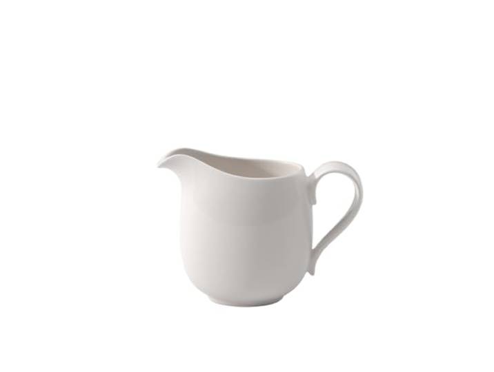 Villeroy und Boch New Cottage Basic Milchkännchen, 300 ml, Premium Porzellan, Weiß