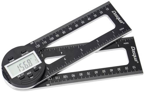 Dasqua 1804-6771 Digitaler Winkelmesser für Gehrungssägen 280mm 360° 1St.