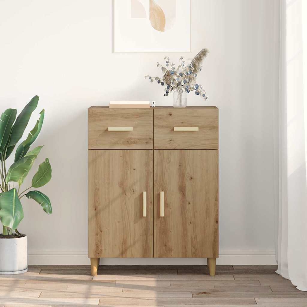 17 Stories 69.5cm Sideboard Artisan Oak 89cm H X 69.5cm W X 34cm D