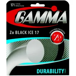 Tennissaite - Gamma Zo Black Ice- 12,20m