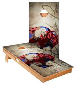 Skip's Garage Buffalo Pro Cornhole Boards