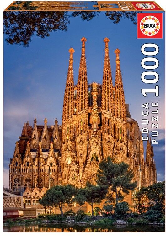 Puzzle 1000 pcs Sagrada Familia - Educa