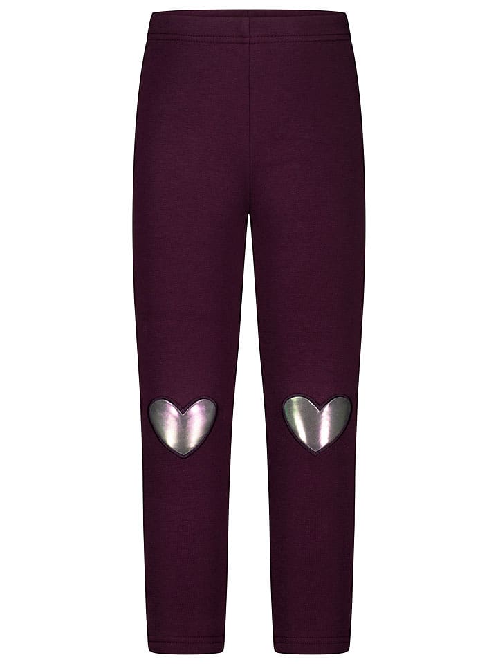 Salt and Pepper Leggings in Bordeaux - 122