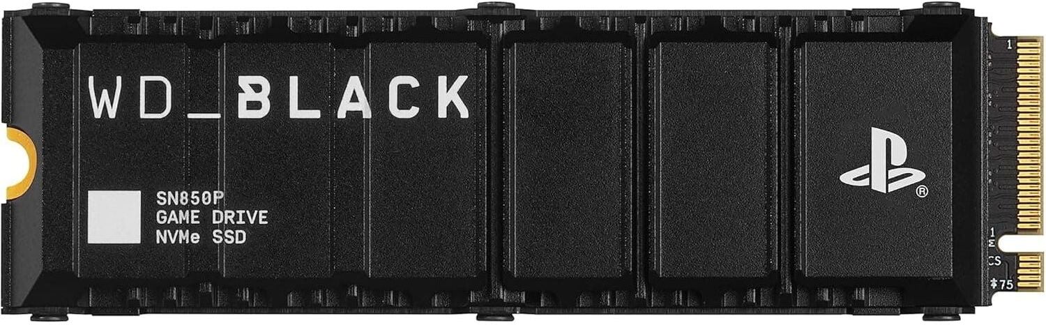 WD_BLACK SN850P 2TB M.2 PCIe NVMe SSD for PS5, New