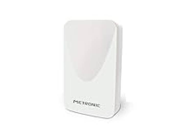Metronic 415985 Antenne d'extérieur Amplifiée Plate - Blanc - 43 dB - Filtre 4G - 4K HD
