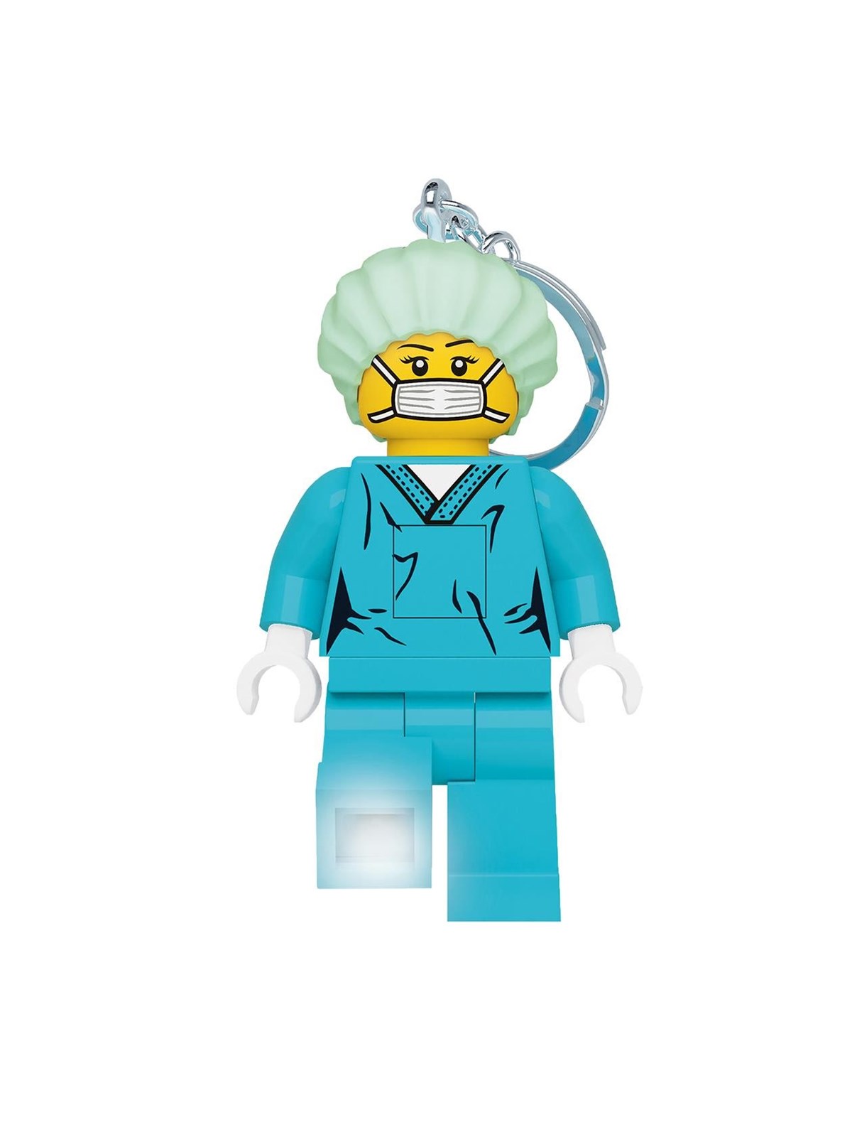 Euromic 4006036-LGL-KE178H LEGO Minifigures Keychain Light Medical Professional - NEW