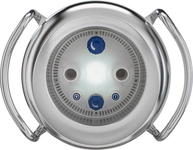 BADUJET Primavera AK | Salzelektrolyse geeignet | mit Multicolor LED | 400/230 V | 3,0 kW