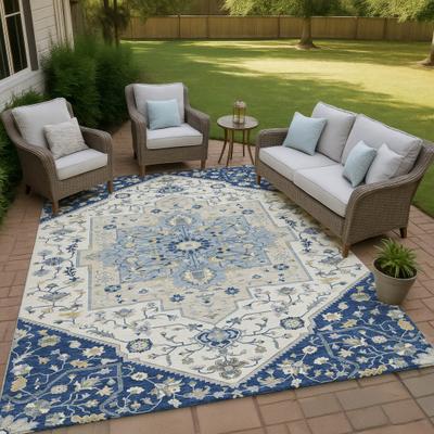 Addison Rugs Machine Washable Indoor/ Outdoor Traditional Kolkata Chantille Rug