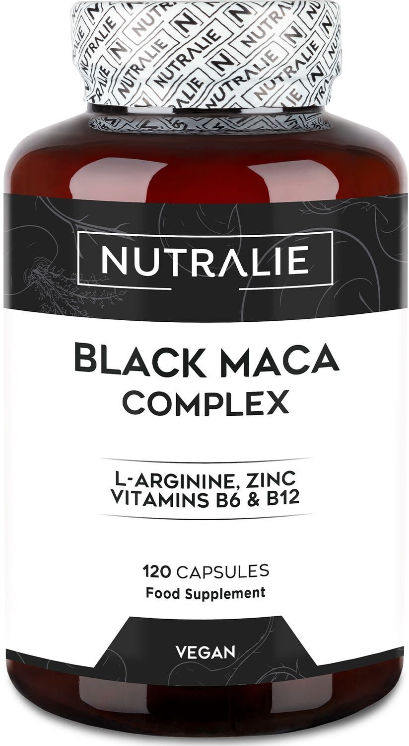 Nutralie Maca Negra Andina Complex + Vitaminas B6 y B12 120caps