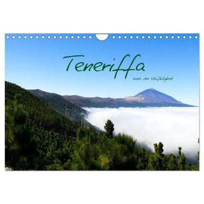 Teneriffa - Insel der Vielfältigkeit (Wandkalender 2027 DIN A4 quer), CALVENDO Monatskalender