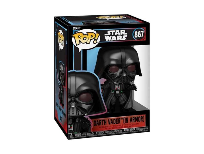 POP Star Wars: Star Wars Ahsoka - Dark Vador avec sabre laser