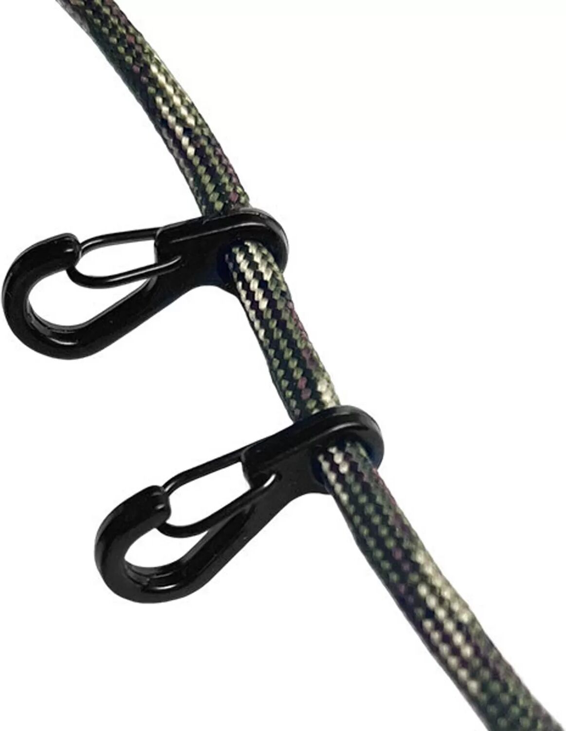 INF Pack de 3 mini-porte-clés tactiques à boucle, mousqueton en alliage d'aluminium
