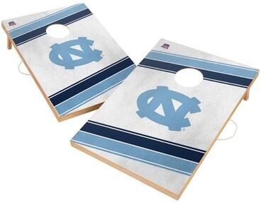 Skip's Garage North Carolina Tar Heels UNC 2x4 Tailgate Cornhole Boards