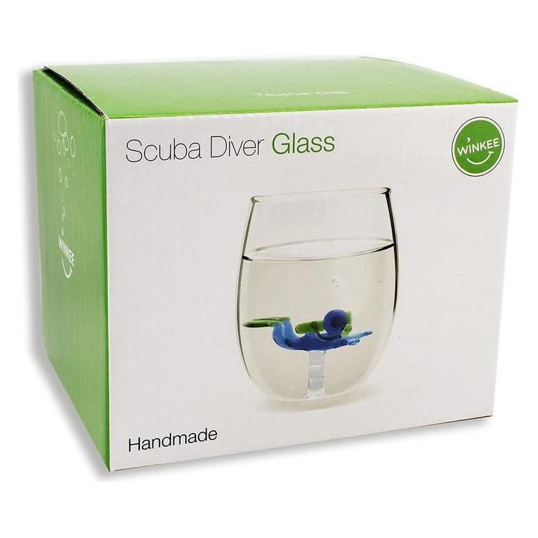 Winkee Drinking Glasses - Handmade Dolphin (0.60 l) (16849)