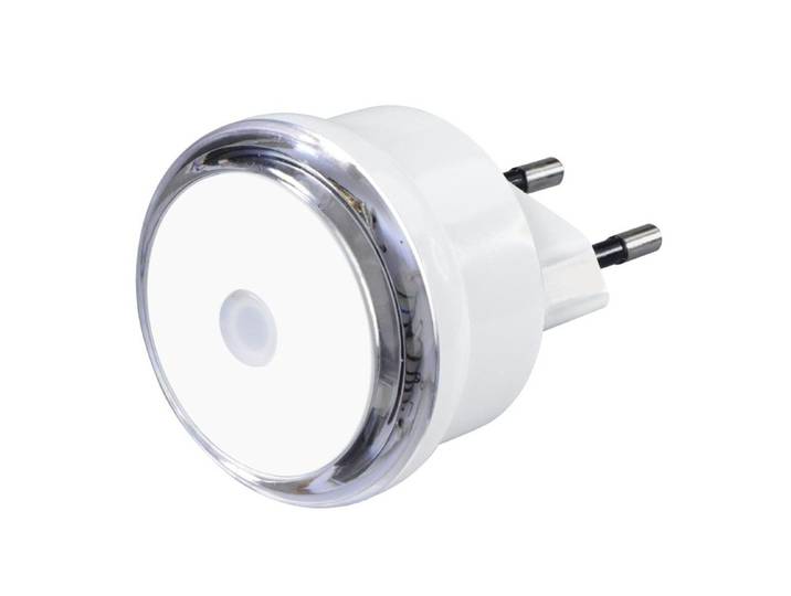 Hama Led-nachtlampje Basic met stekker, schemersensor, energiebesp. Wit