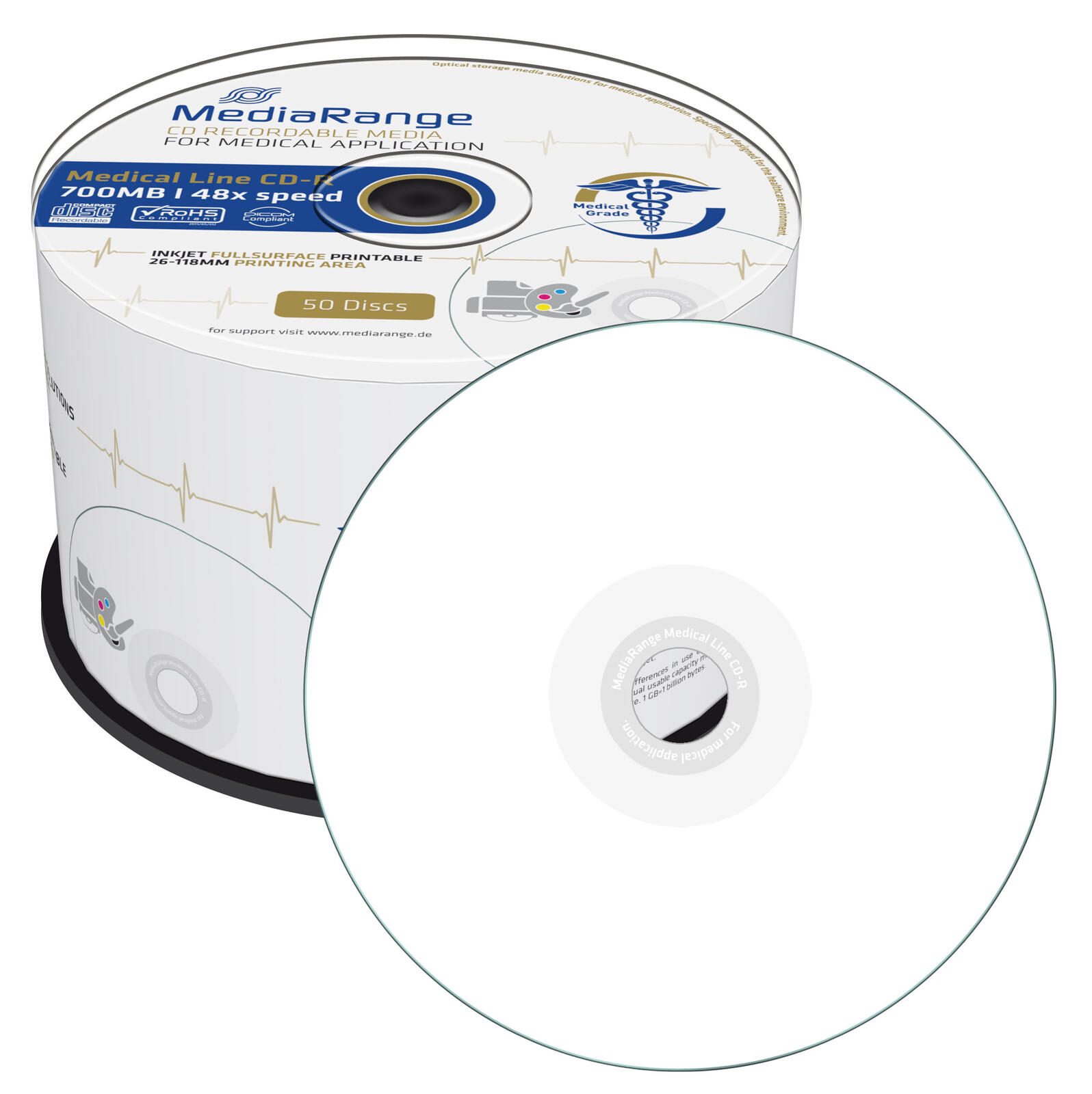 MediaRange CD-R Medical Line Spindel MR229