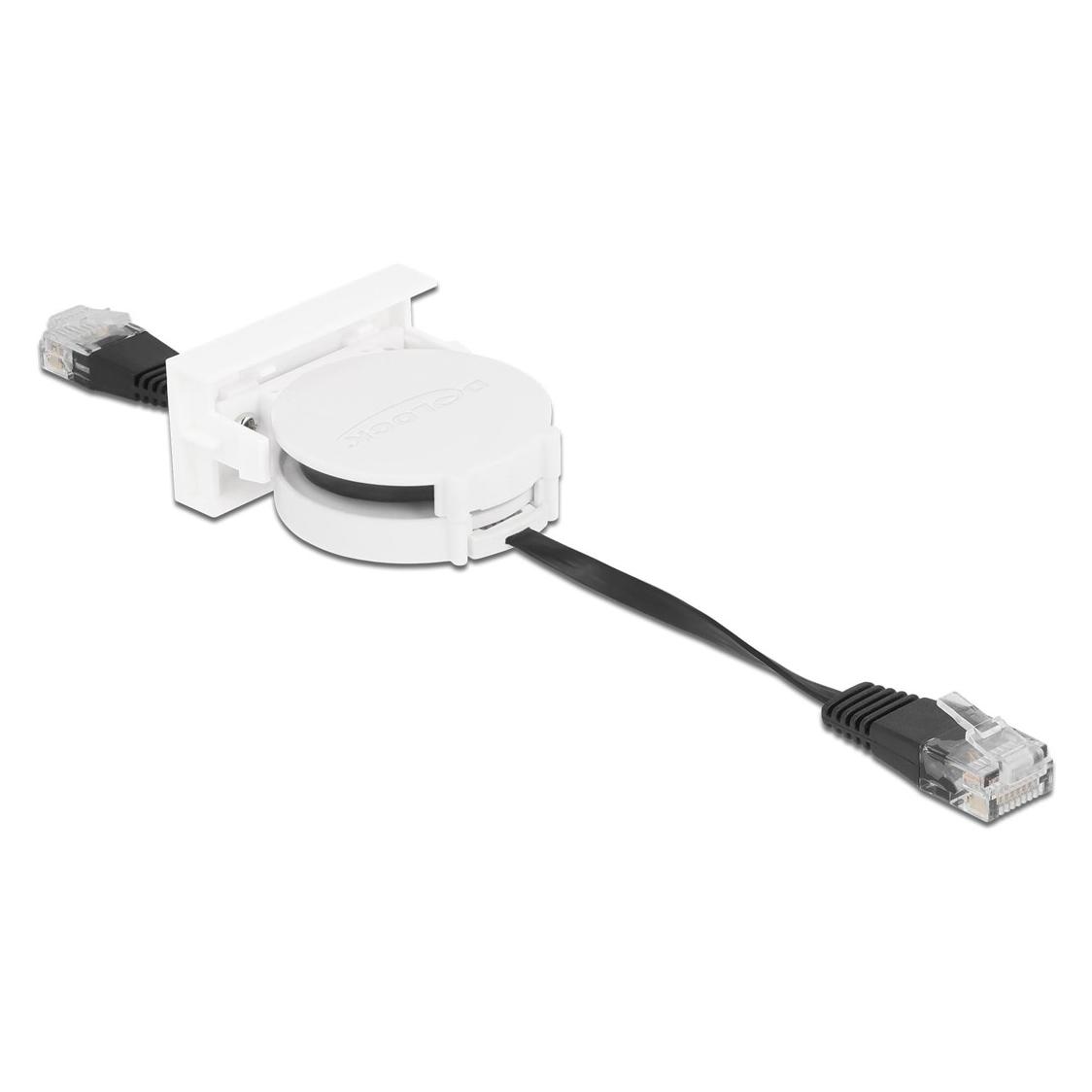 Delock 81361 Netzwerkkabel Schwarz (SF/UTP, CAT5e, 0.62 m) (81361)