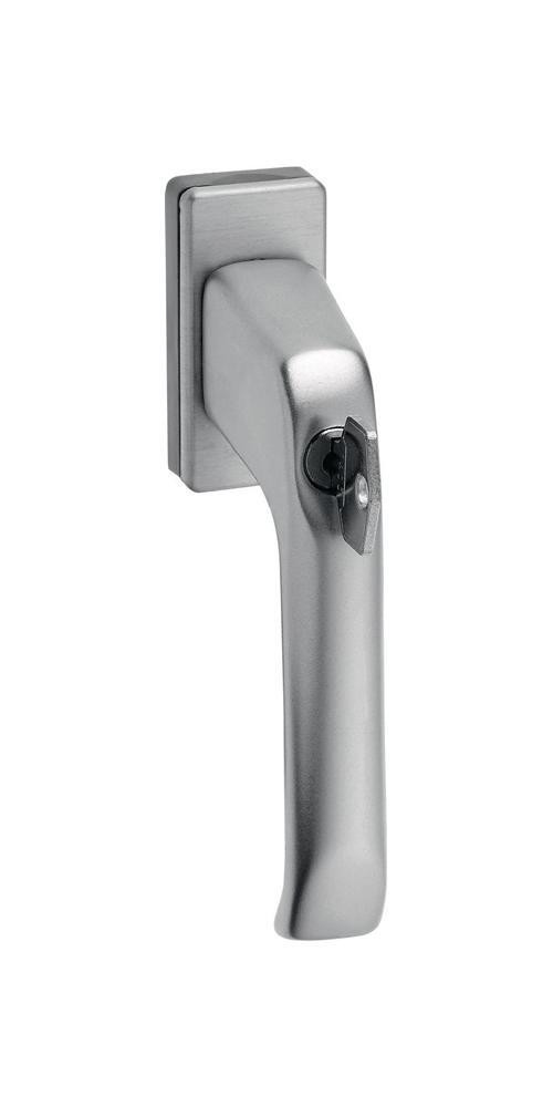 Aluminium raamgreep model 1001A met afwerking F12