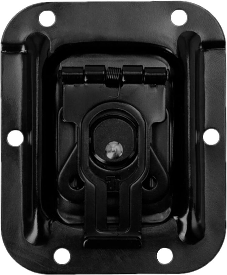 Adam Hall Hardware 17343 Blk - Overlatch Butterfly-Verschluss, Klein, 9 Mm Tief, Schwarz