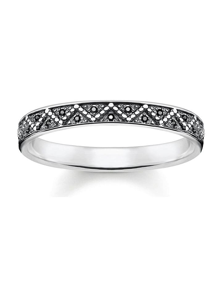 Thomas Sabo Silber-Ring mit Edelsteinen - onesize