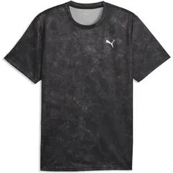 Puma, Herren, Sportshirt, M Tad Essentials Aop Tee (M), Schwarz