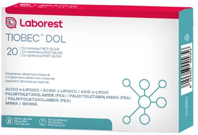 Laborest Italia Srl Laborest Tiobec Dol 20 Compresse Integratore Antiossidante