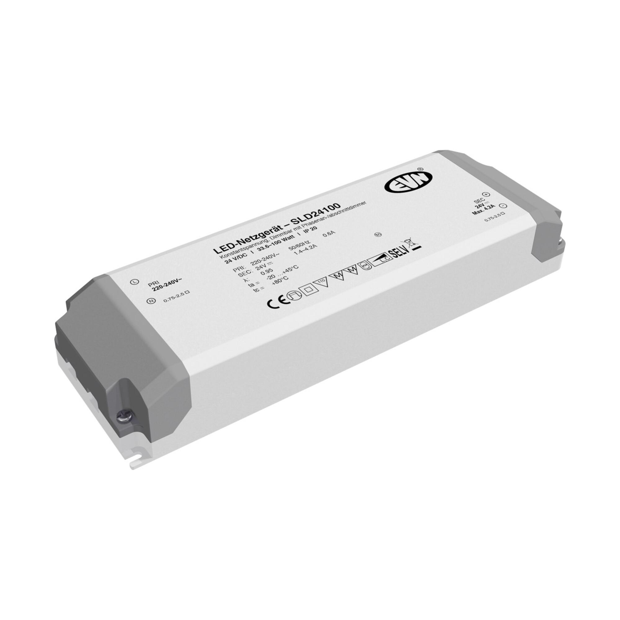 EVN Lichttechnik LED-Netzgerät 24V/DC 33,6-100W SLD24100 ; evn_lichttechnik)