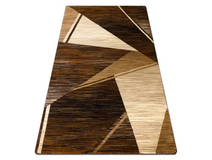 Tapis ROYAL HE397 Géométrique - marron / beige - 200x290 cm