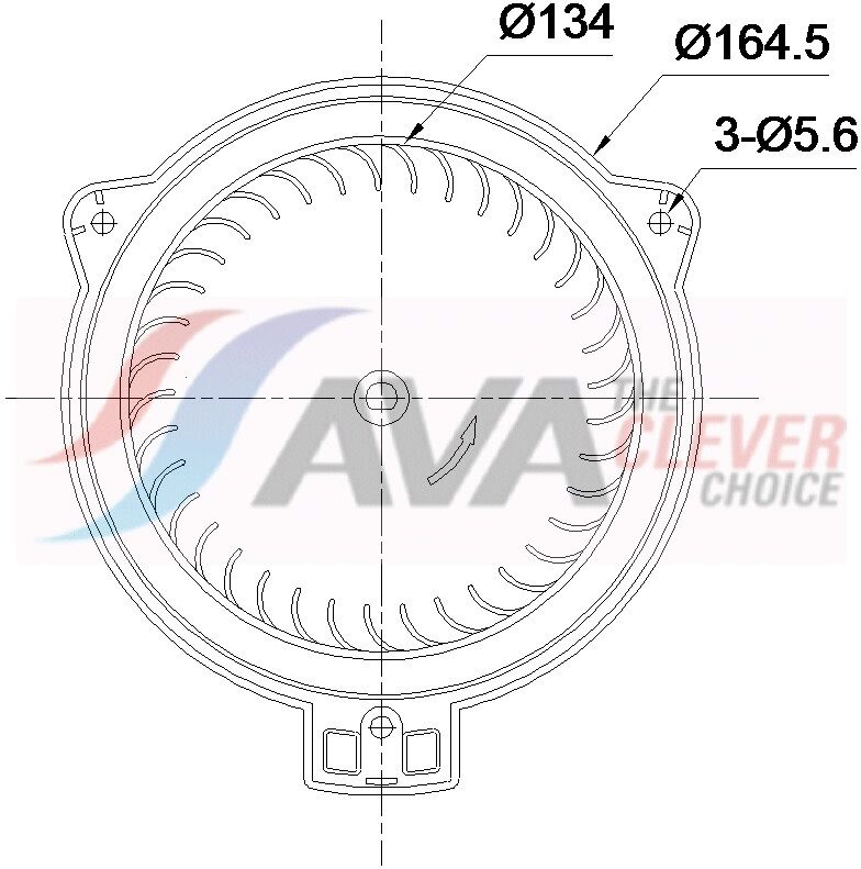 Ava Clever Choice Innenraumgebläse To8811 Für Toyota