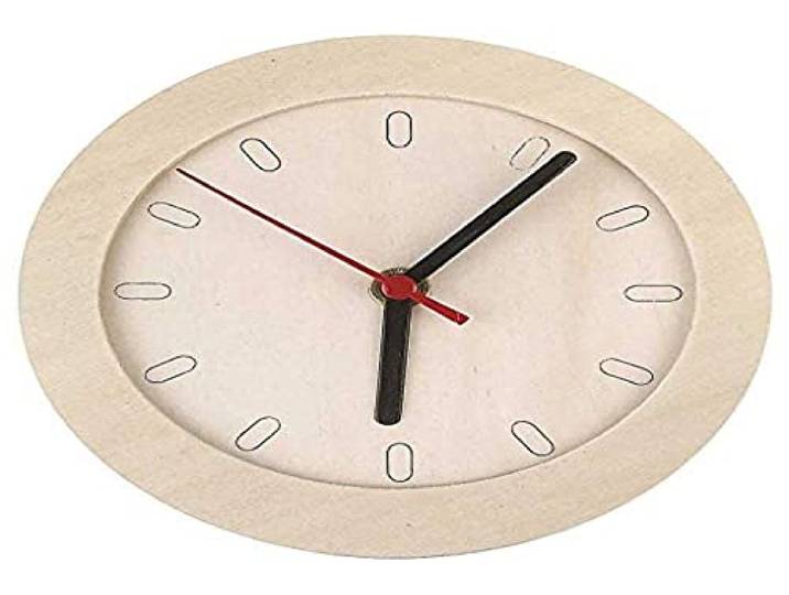 544260 Create Craft - Klok Met Houten Frame -15 cm -multiplex -1 st