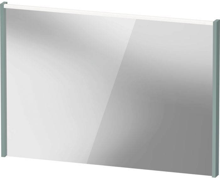 Duravit D-Code Spiegel DC70780HGHG0000 1000x700x48, Fjordgrün Matt, mit LED Beleuchtung