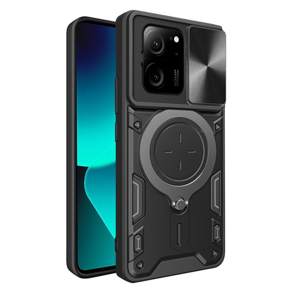 Techsuit - CamGuard Pro - Xiaomi 13T / 13T Pro - Black (Xiaomi 13T, Xiaomi 13T Pro) (56356407)