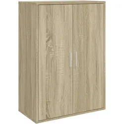 vidaXL Sideboard Sonoma-Eiche 60x31x84 cm Holzwerkstoff