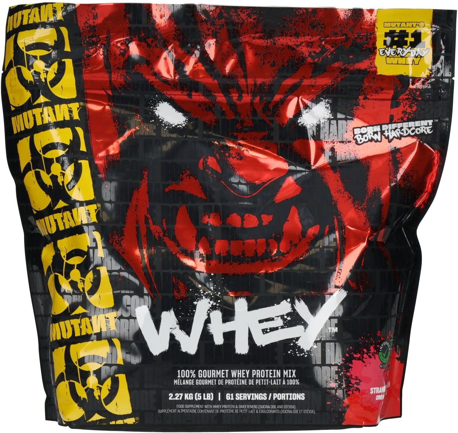 Mutant Whey (5lbs) Strawberry Cream 2270 g Pulver