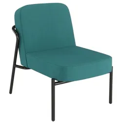 meet Sessel »meet - Medso S« Modell rund Stoff blau, 40.6 cm