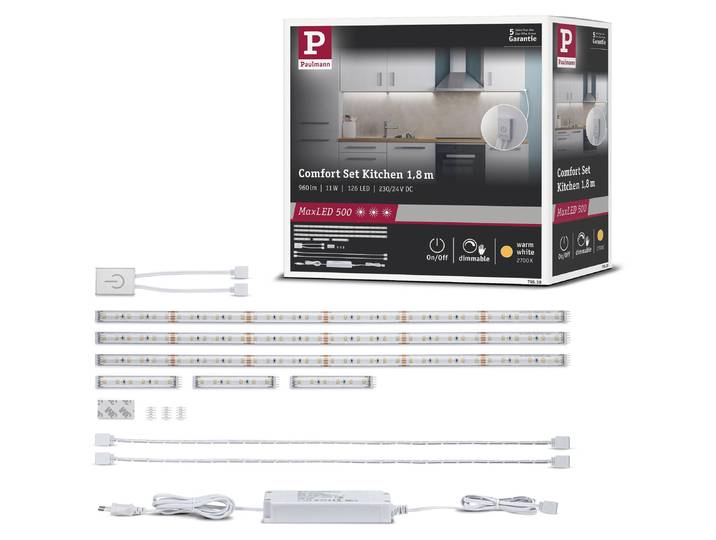 Paulmann MaxLED 500 LED Strip Warmweiß Basisset