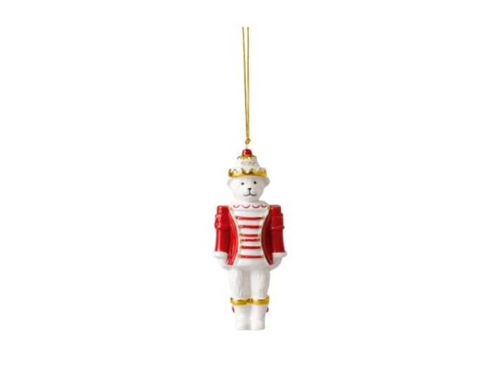 Villeroy & Boch - Christmas Classics Ornament Teddy-Nussknacker 2026 Gold, Limitiert, Weihnachtsdeko, Handbemalt, Echtgold, Sammlerstück, Weihnachtsdekoration, Deko Weihnachten, Premium Porzellan