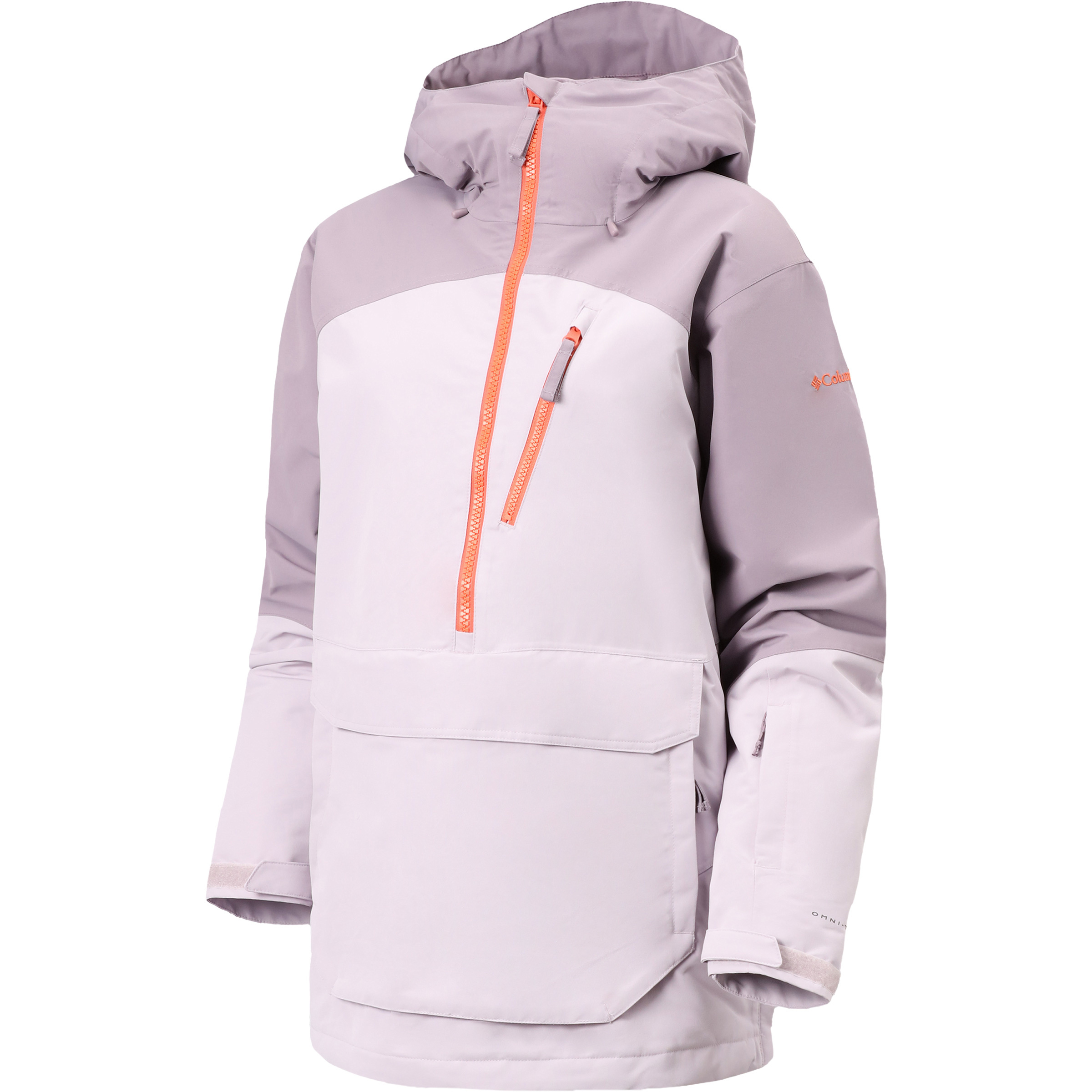 Columbia Coreshot Anorak Damen Isolationsjacke lila Größe M Skifahren | Freeride Windabweisend Wasserabweisend