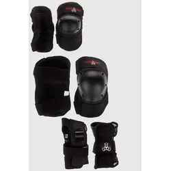 Triple 8 3 Pack Protektoren Set black Gr. S