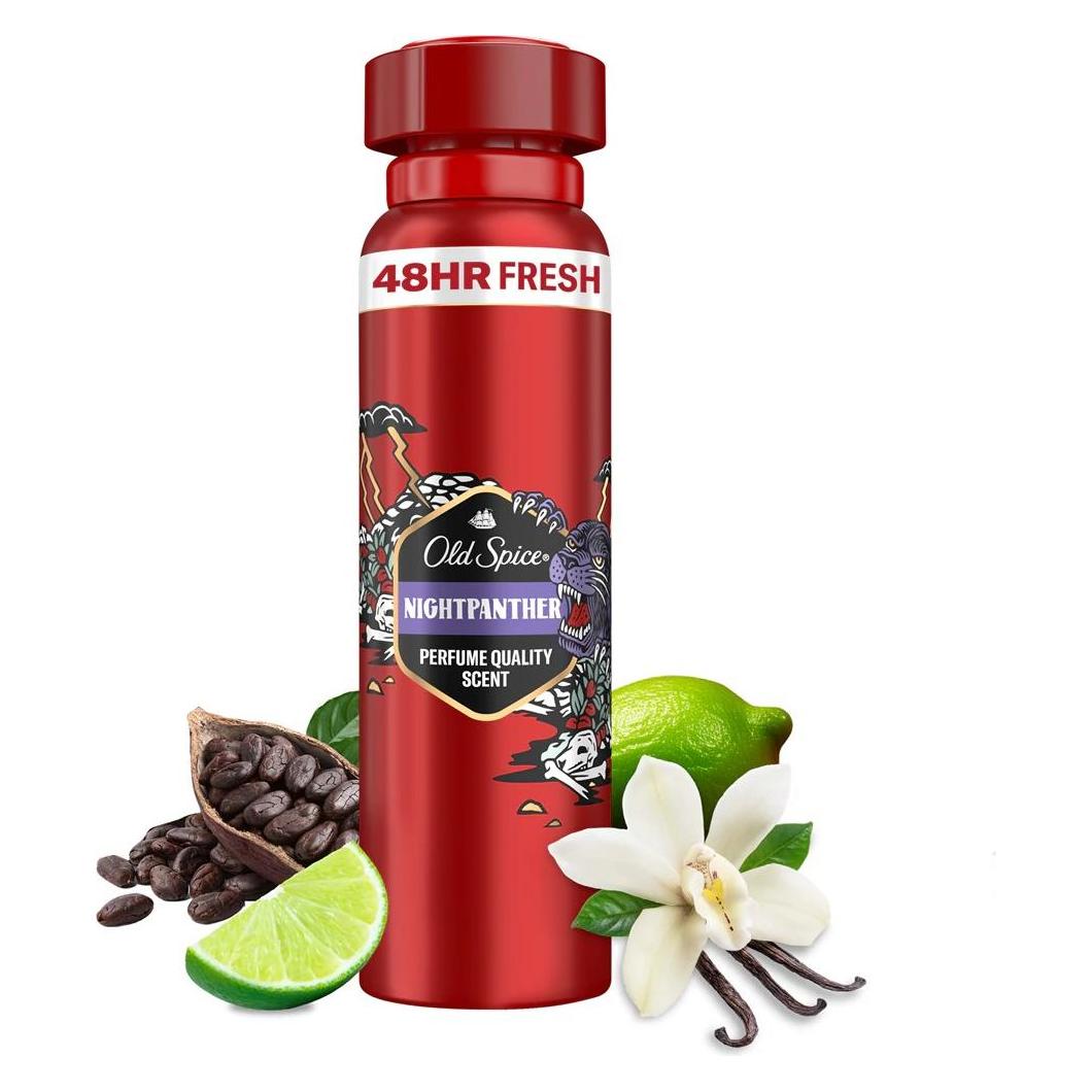 Old Spice Deodorant spray NightPanther (Deodorant Body Spray) 150 ml (Spray, 150 ml) (39161420)