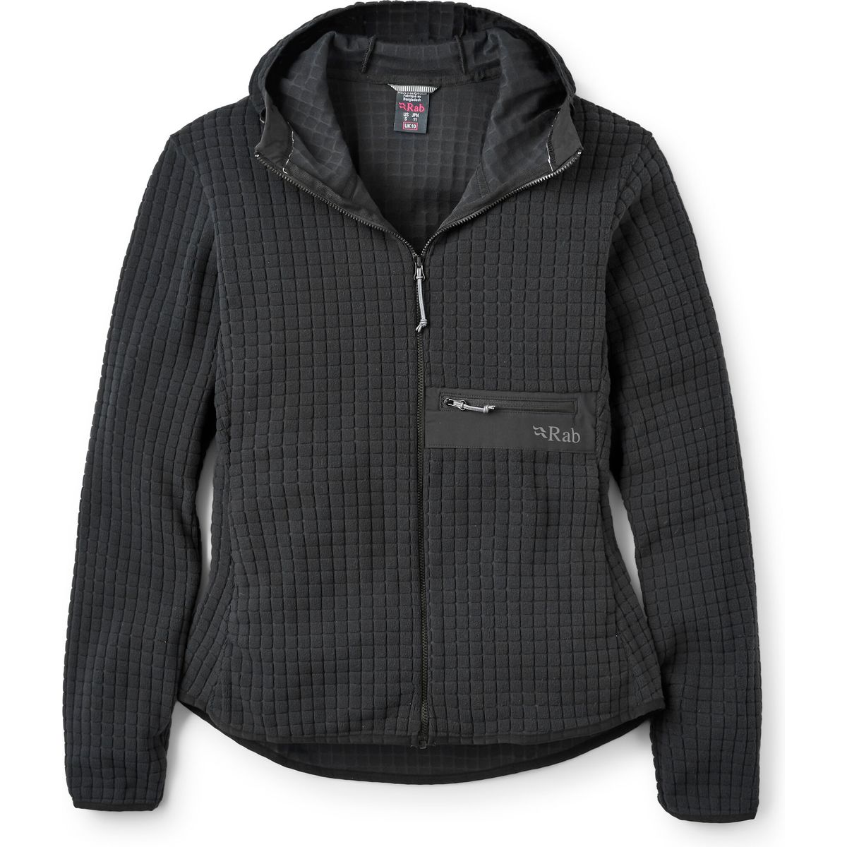 Rab Ramshaw Hoody Wmns black (BLK) 12 QFG-75-BLK-12