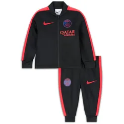NIKE PSG Paris Saint-Germain Strike Dri-FIT Baby-Trainingsanzug 010 - black/global red/hyper royal/global red 56/62