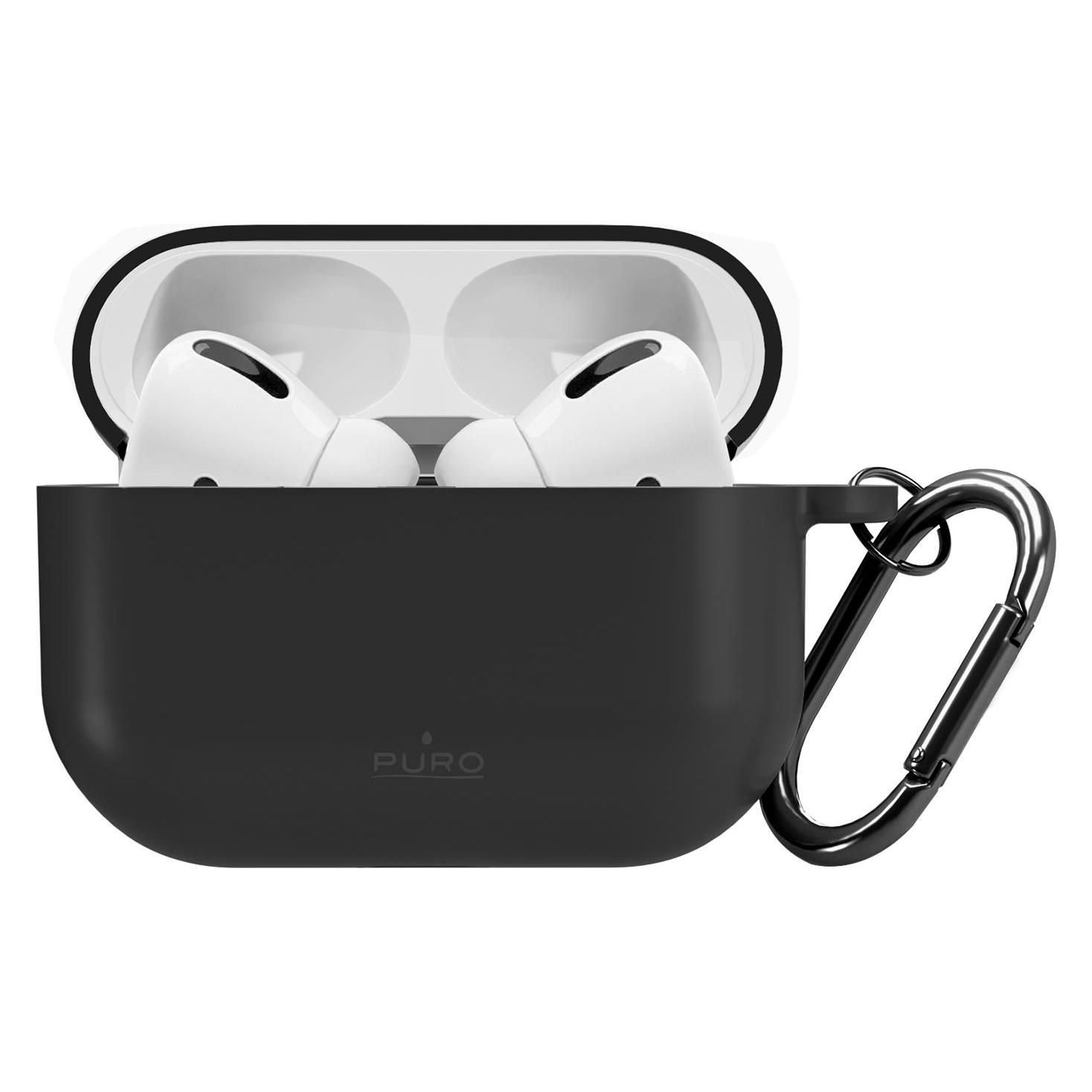 Puro Icon Hülle für AirPods Pro 3 - Schwarz (Kopfhörer Hülle) (68242355)