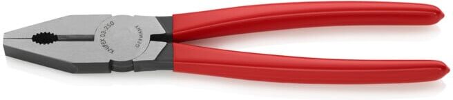 KNIPEX Pince combinée EAN 250 mm, revêtement plastique noir anthracite (03 01 250 EAN)