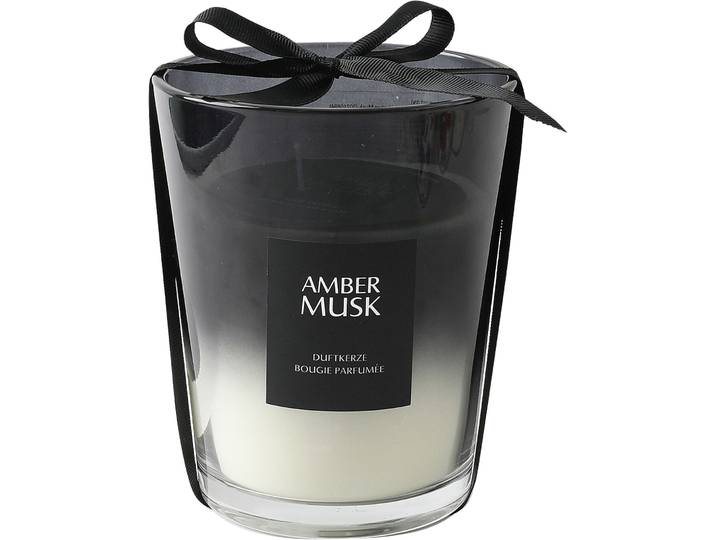 Duftkerze Alma Amber Musk - Farbe: schwarz - Material: Glas/Wachs - 162
