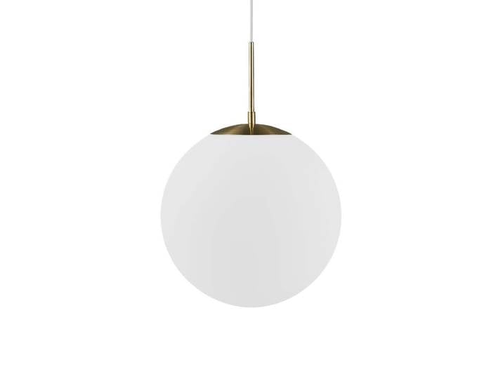 Suspension en laiton élégant et minimaliste avec sphère Ø35cm
