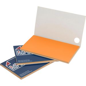 AdPads Moderationskarten 694933756793, 300 Stück, selbsthaftend, rechteckig, orange, 10 x 17 cm