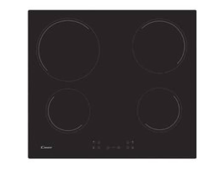 Plaque de cuisson vitrocéramique CANDY CH64CCB - 4 foyers - L 59 cm - Noir